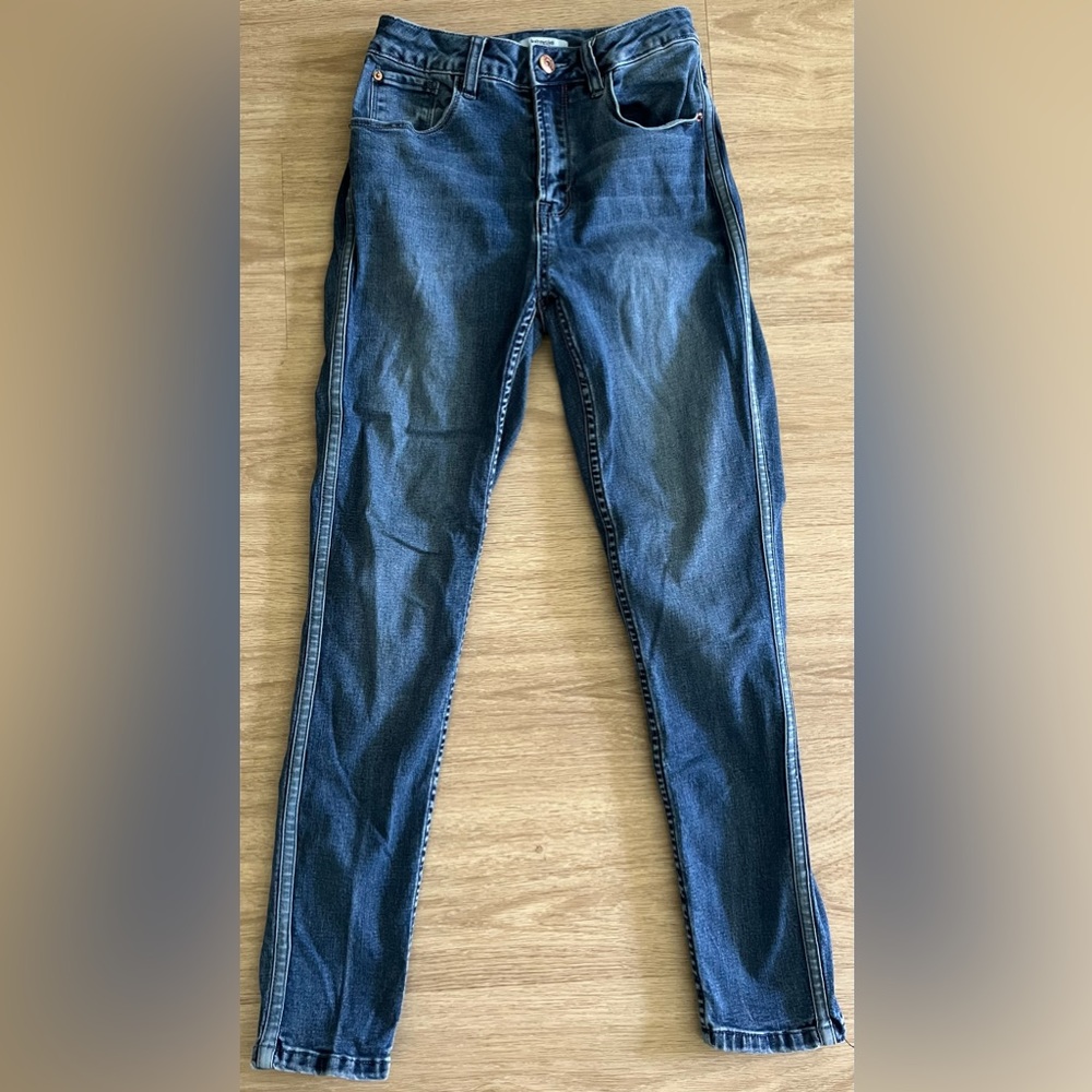 Kensie jeans 26 stripe down sides skinny